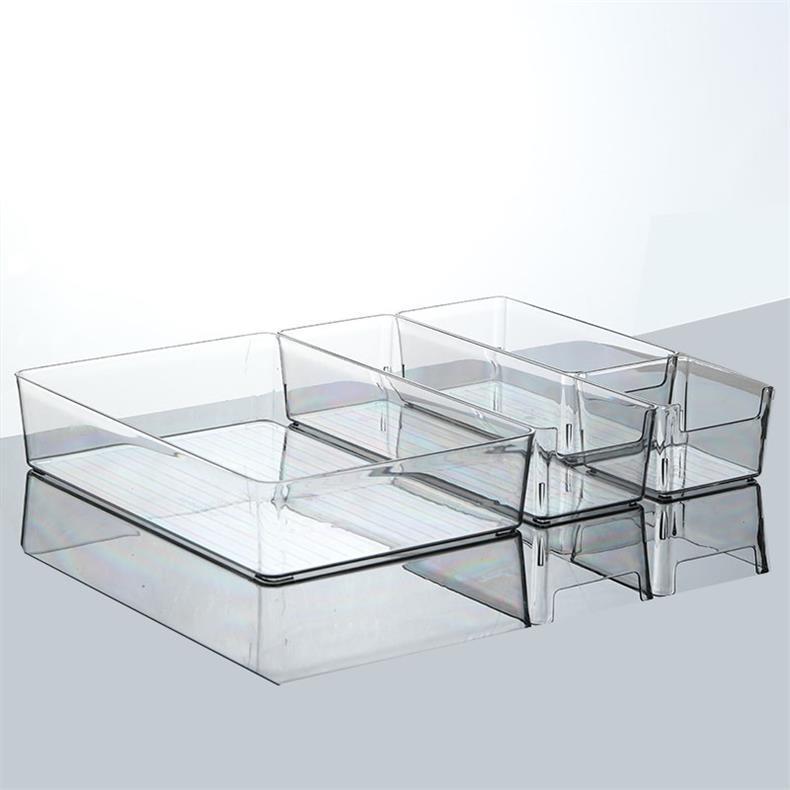 Desktop Storage Box Dormitory Cosmetics Transparent Basket Acrylic Drawer Mask Organizer Box Snack Sundry Storage Rack