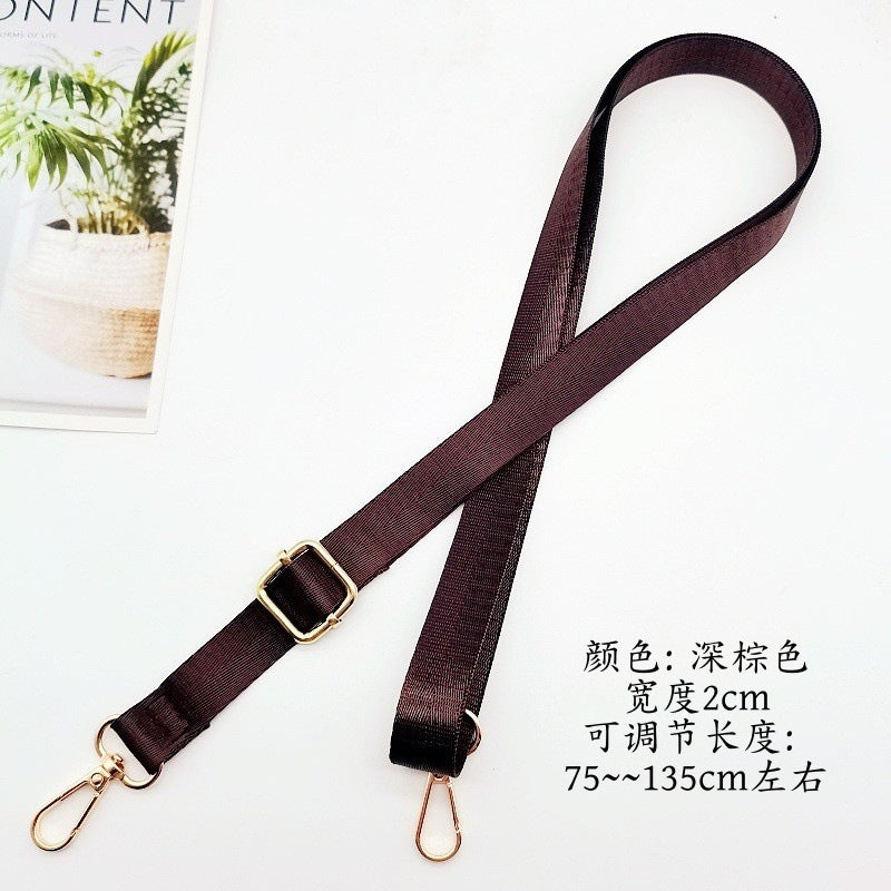 Solid Color Bag Shoulder Strap Crossbody Bag with Adjustable Shoulder Strap Fashionable All-match Long Strap Bag Accessories in stock Wholesale
