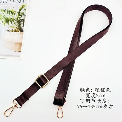 Solid Color Bag Shoulder Strap Crossbody Bag with Adjustable Shoulder Strap Fashionable All-match Long Strap Bag Accessories in stock Wholesale