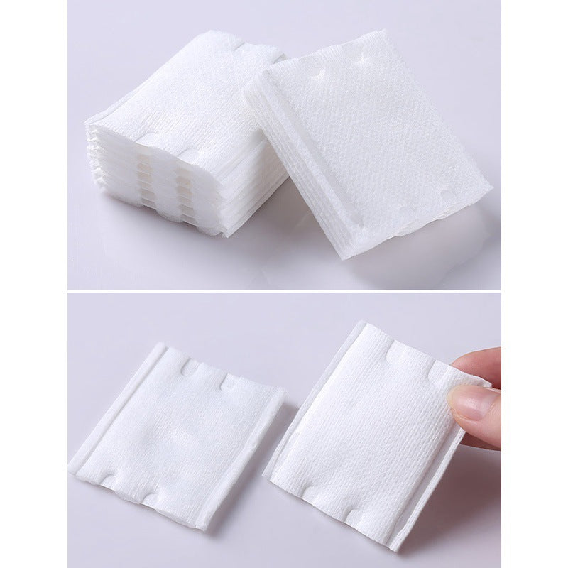 Wholesale Ramila cotton makeup cotton 50 pieces double-sided three-layer non-slag makeup remover cotton thickened 222 pieces