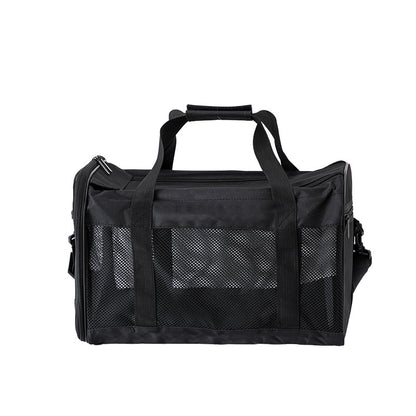 Cross-Border Pet Carrier Bag, Portable Small Dog Carrier, Pet Tote Bag, Mesh Breathable Large Capacity Cross-Body Cat Bag