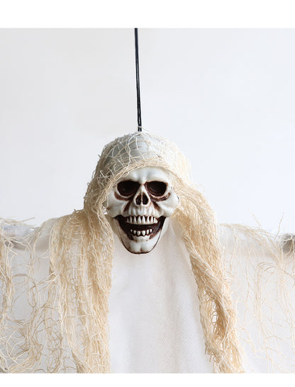 Halloween Hanging Ghost New Secret Room Haunted House Bar Decoration Props Horror Ghost Face Skull Hanging Ghost Pendant Wholesale