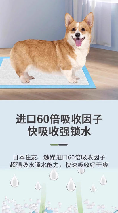 Pet Pee Pads, Thickened, Deodorizing, Absorbent, Dog Pee Pads, Cat Pee Pads, Teddy Toilet Disposable Diapers Wholesale