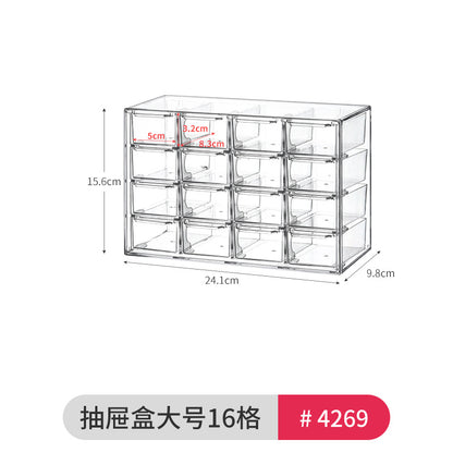 Bathroom Makeup Cotton Wall-Mounted Storage Box Bathroom Cotton Swab Stick Makeup Remover Cotton Dormitory Hair Accessories Storage Rack