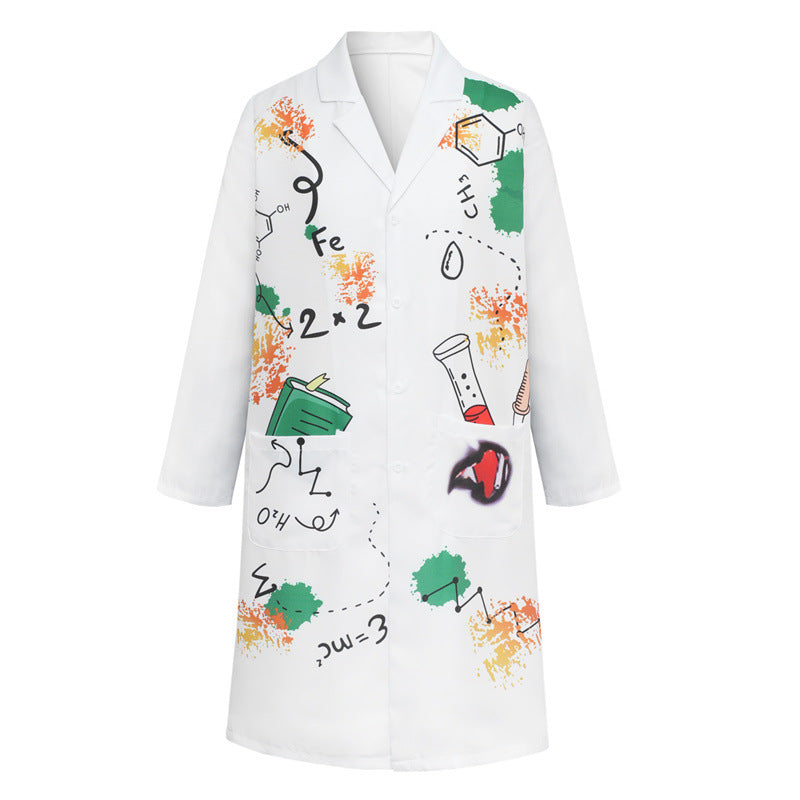 Halloween Crazy Scientist cos Frankenstein Pro Play Halloween Parent-Child Stage Performance Costume
