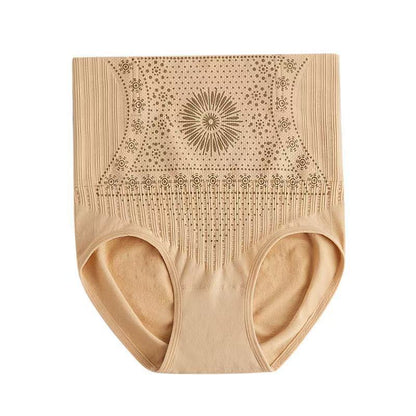 Shaping Seamless High Waist Tummy Control Panties Women's Slimming Pants Tight Shaping Pants Waist Postpartum Tummy Control Butt Lifting Pants Cross-Border