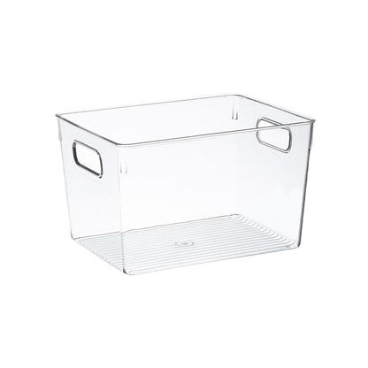 Transparent Storage Box Desktop Kitchen Cabinet Drawer Refrigerator Storage Box Acrylic Snacks Portable Storage Basket