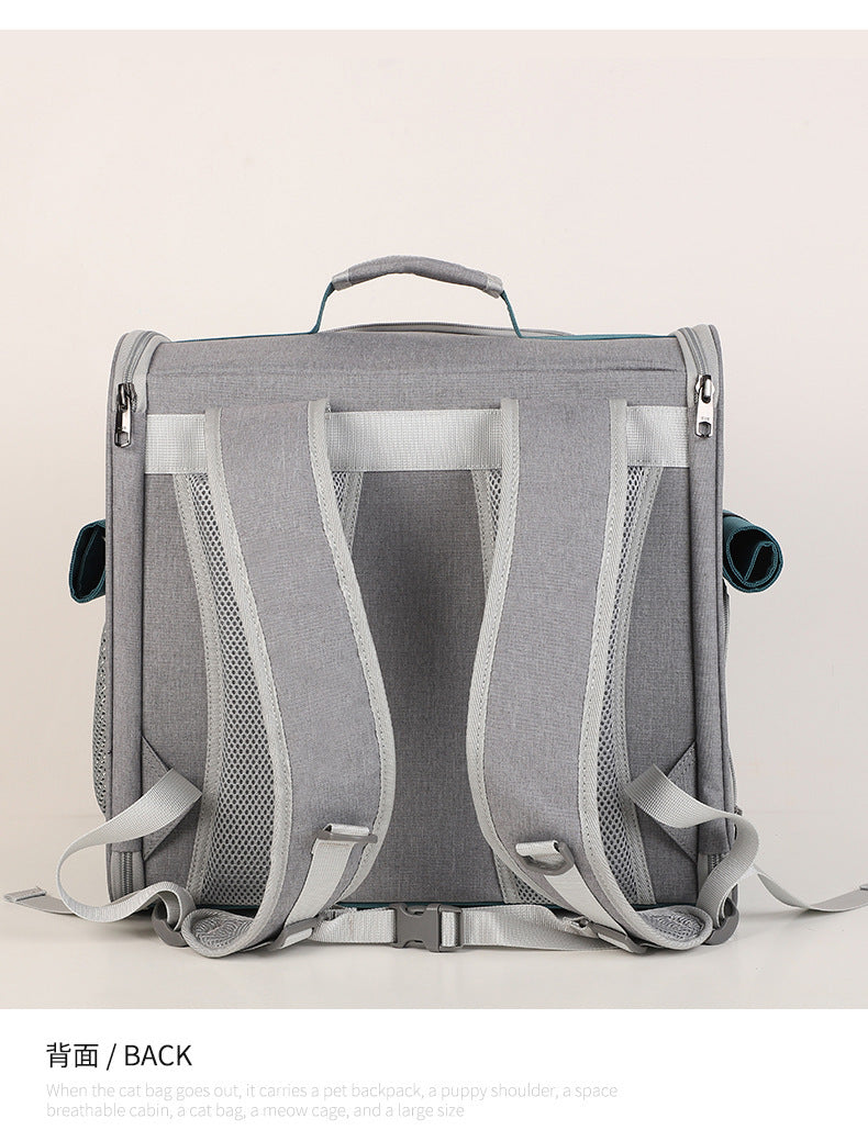 New Cat Bag, Portable Pet Bag for Outings, Breathable Backpack Dog Bag, Amazon Pet Backpack Supplies, Breathable and Lightweight