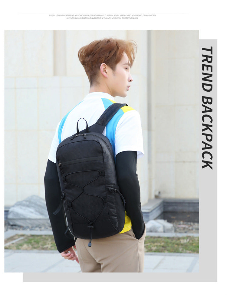 Cross-Border Outdoor Folding Backpack Waterproof Mountaineering Bag Backpack Folding Bag Outdoor Large Capacity Travel Backpack