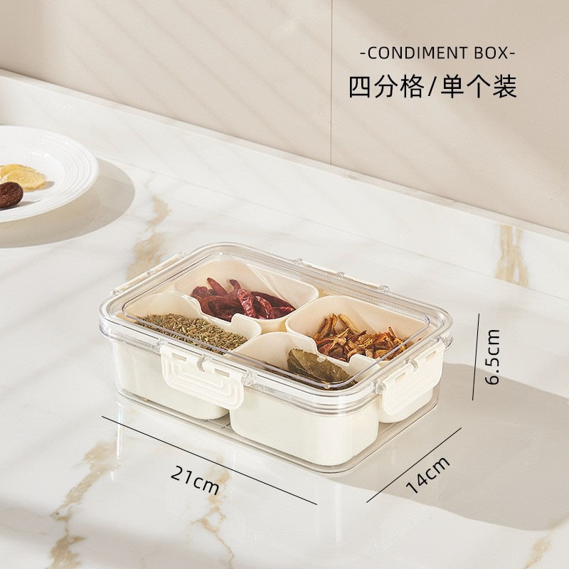 Fresh-Keeping Box Plastic Storage Thickeneded Refrigerator Dust-Proof Finishing Household Artifact Special Kitchen New Plastic Box