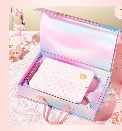Led Makeup Mirror with Lamp Desktop Desktop Makeup Shell Mirror Holiday Gift for Girlfriend Dressing Mirror