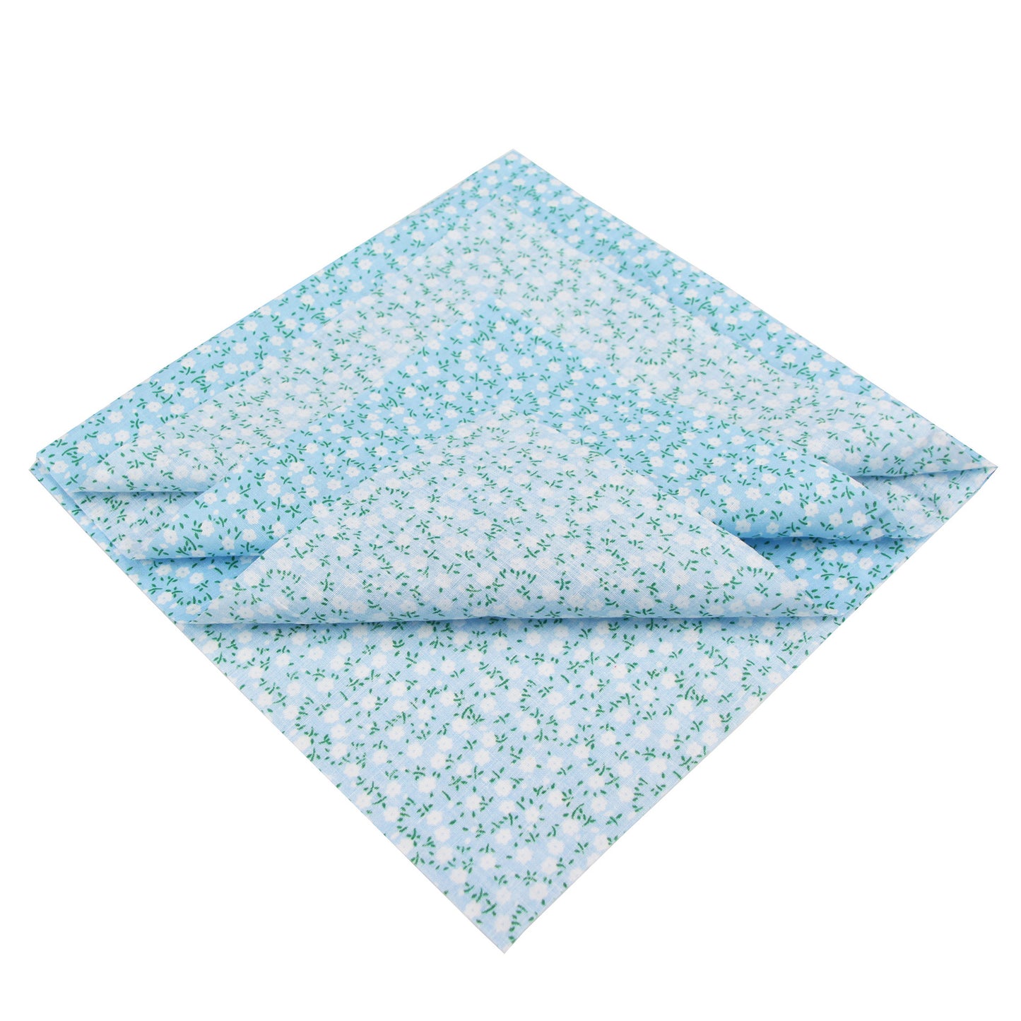 7 Color Patchwork Cloth Group Plain Flower Cloth Broken Plaid Dot DIY Cotton Small Fresh Plant Printing Cloth