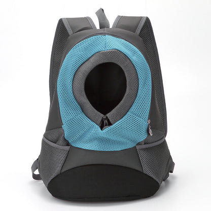 Pet backpack dog shoulder bag. dog out convenient travel dog bag pet supplies