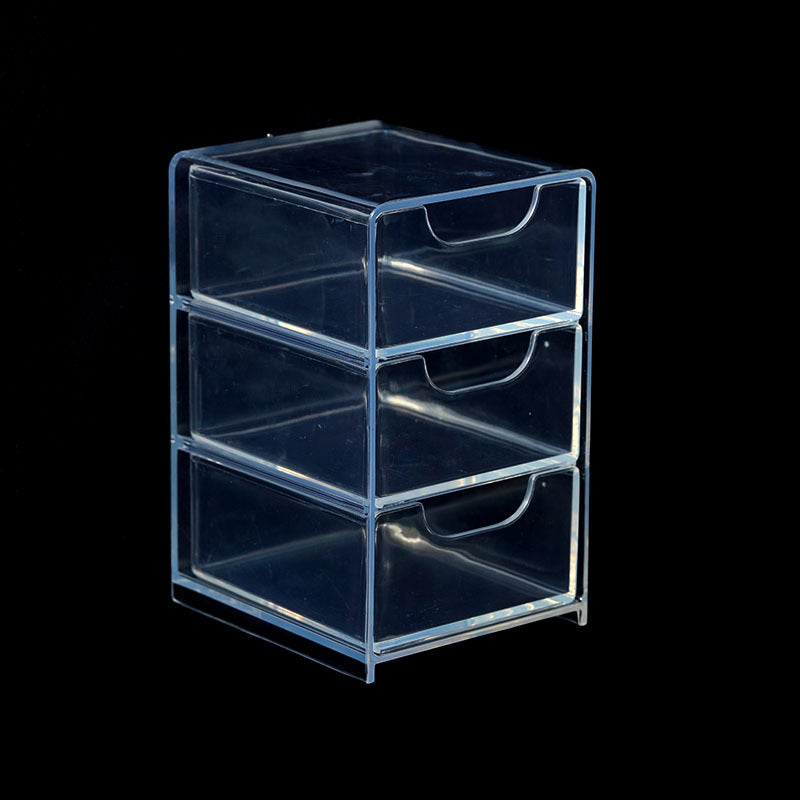 Enlarge 40cm Long Transparent Box Narrow Long Square Storage Box 15cm Wide Water-tight Drawer Finishing