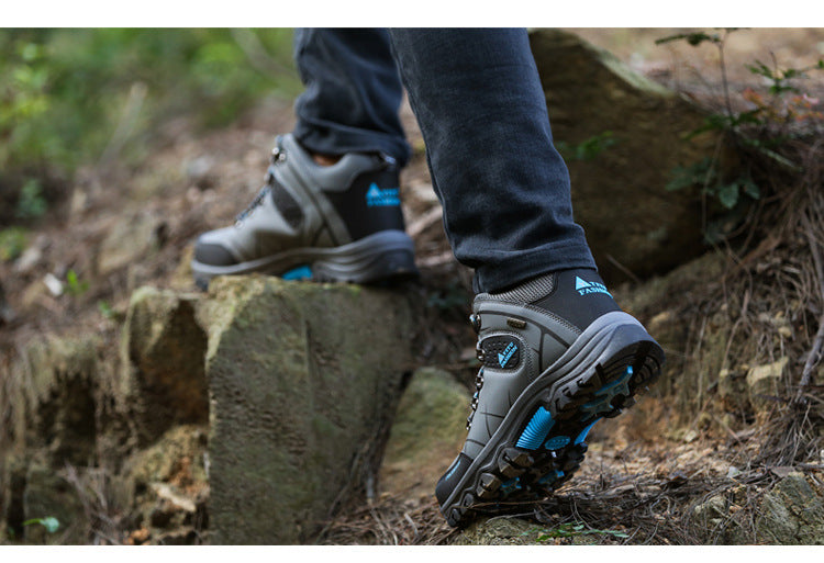 Cross-Border Recommendation for Autumn and Winter Men's Low-Top Outdoor Mountaineering and Hiking Sports Shoes, Men's Non-Slip and Wear-Resistant Work Boots