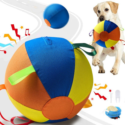 Cross-Border Sheep Horse Dog Herding Ball—Durable Solid Color Polyester Inflatable Training and Exercise Toy Pet Game Ball