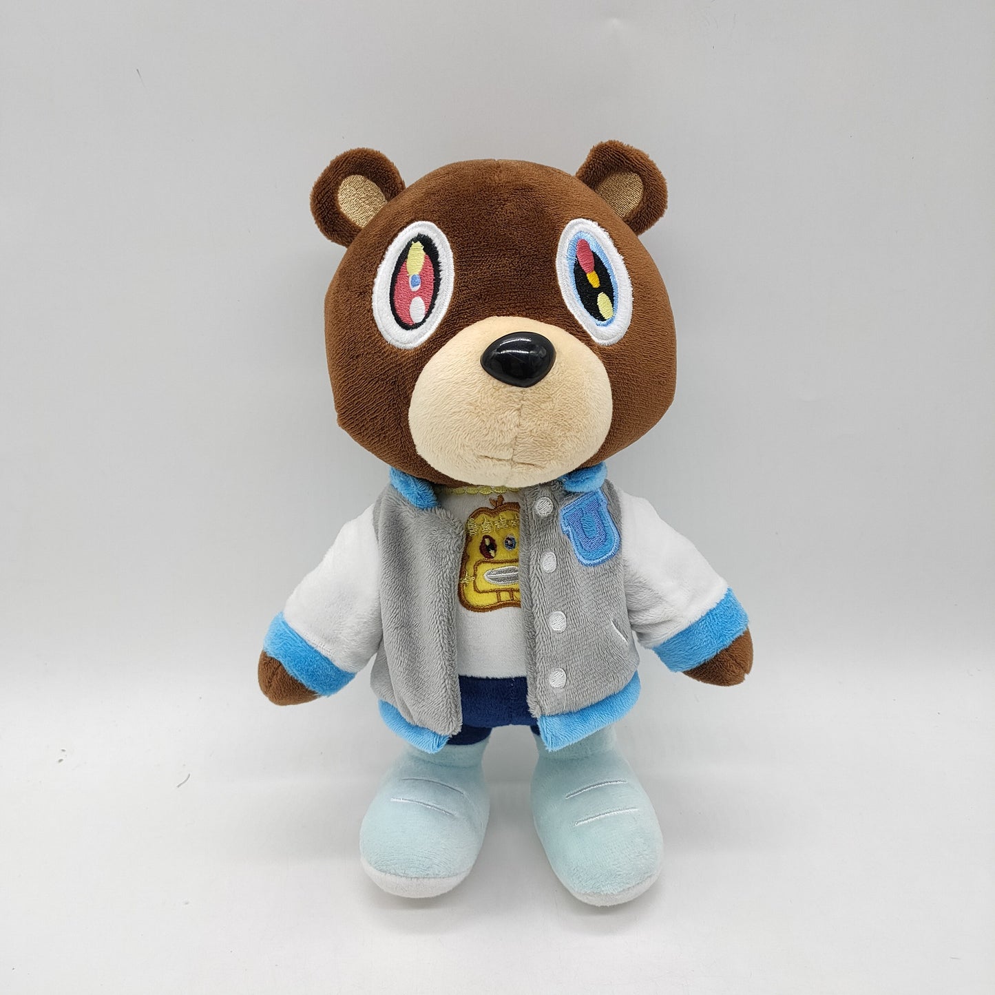 26cm Kawaii Kanye Dropout Bear Teddy Bear Plush Toys Kanye West Graduation Soft Stuffed Home Room Decor Birthday Gift