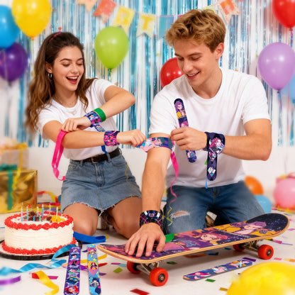 Amazon's New Pop Hunter Witch Group Theme Birthday Party Supplies Set Paper Plate Tissue Tablecloth Decoration