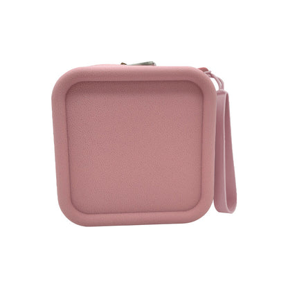 Large-Capacity Lightweight Data Cable Power Bank Storage Creative Makeup Bag Silicone Travel Storage Bag Toiletries