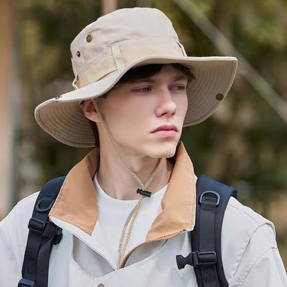 Fishing hat men's sun protection sun hat mountaineering hat men's summer UV protection sun hat summer fisherman hat