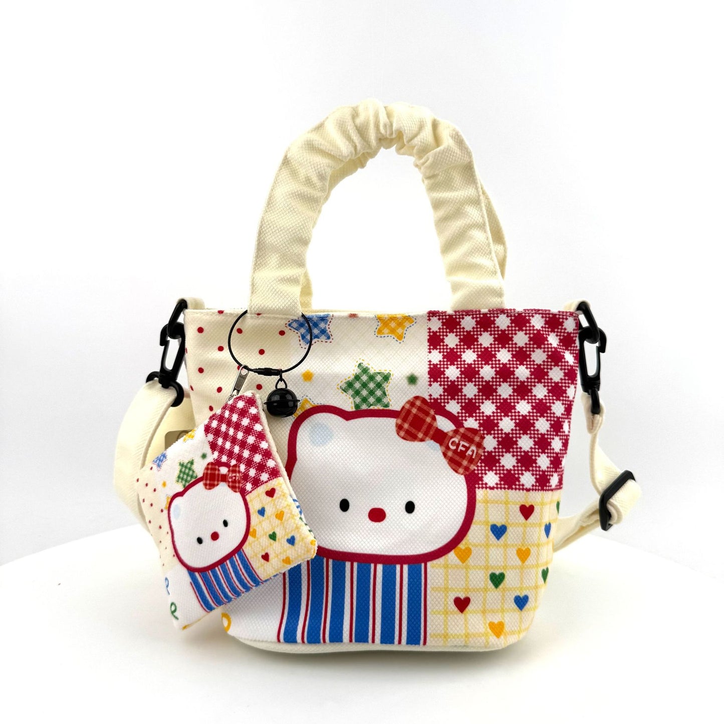 New Girls Handbag Storage Bag Cute Lunch Box Bag Handbag Mother Bag Korean Cartoon Bag Hand Bag