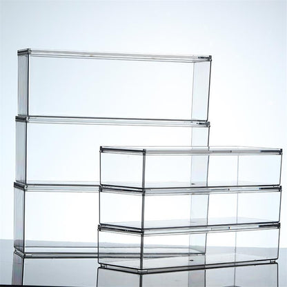Food-Grade Storage Box, Acrylic Refrigerator Storage, Desktop Book Storage Box, Student Dormitory Sundries, Facial Mask Organization