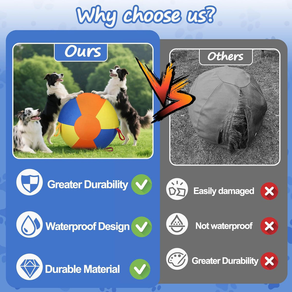 Cross-Border Sheep Horse Dog Herding Ball—Durable Solid Color Polyester Inflatable Training and Exercise Toy Pet Game Ball
