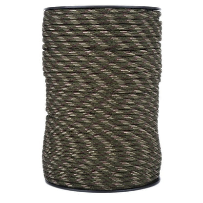 7-core 4mm umbrella rope polypropylene fiber multi-function mountaineering paratrooper traction rope life-saving equipment fixed safety umbrella rope