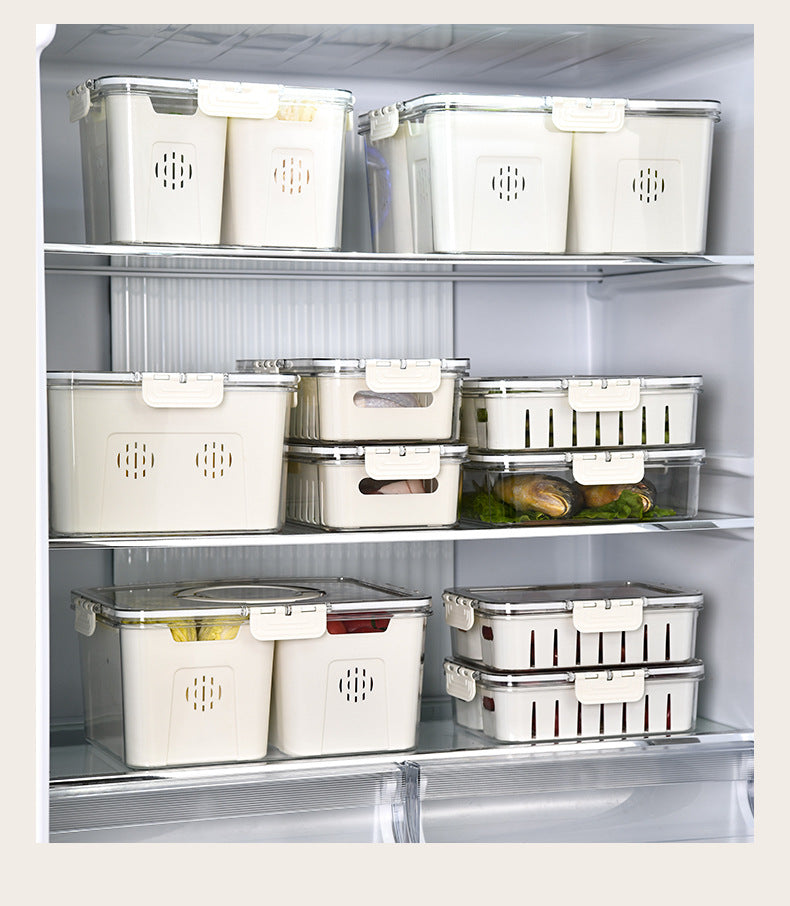 Seasoning Fresh-keeping Plastic Kitchen Sealed Box Spice Storage Box Food Grade Format Transparent Cereal Seasoning