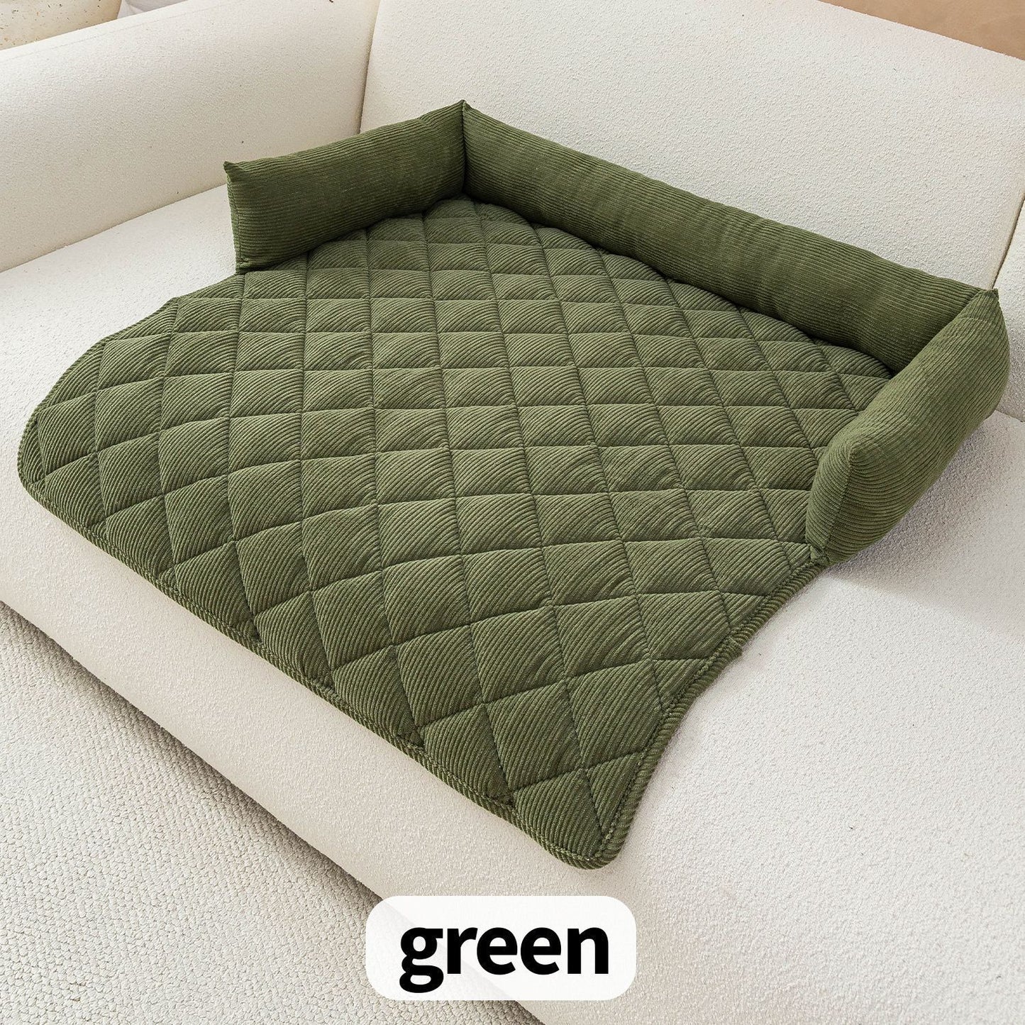 Cross-Border Hot-Selling Anti-Scratch Pet Mat, New Plush Thickened Non-Slip Sofa Dog Bed, Pet Supplies
