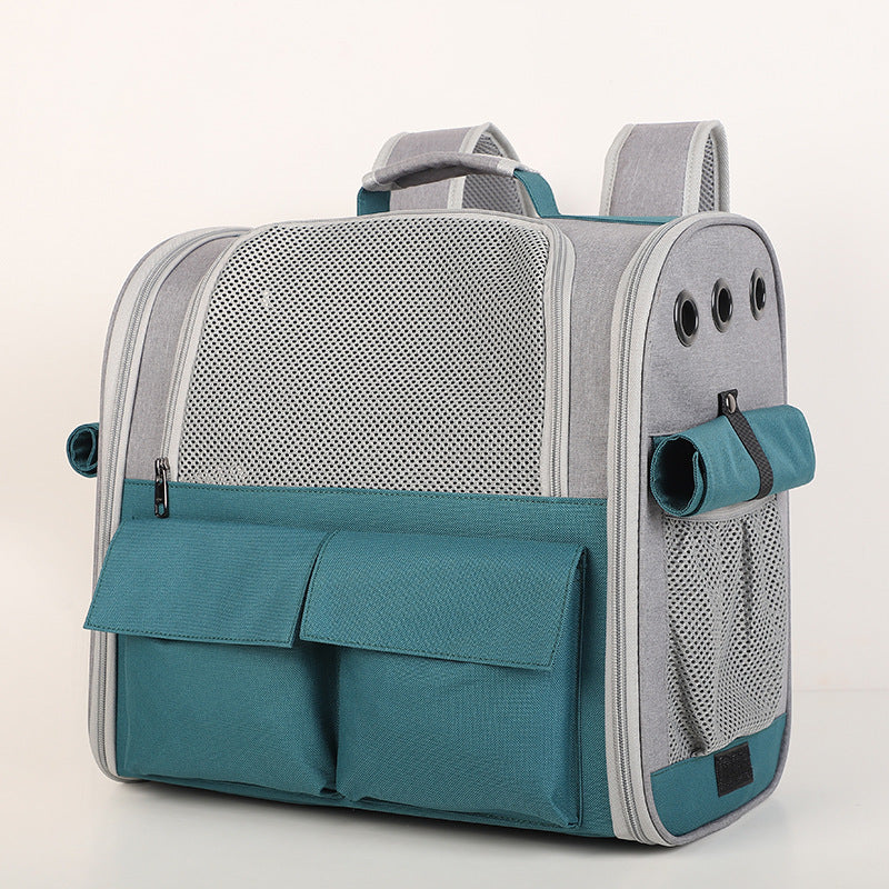 New Cat Bag, Portable Pet Bag for Outings, Breathable Backpack Dog Bag, Amazon Pet Backpack Supplies, Breathable and Lightweight