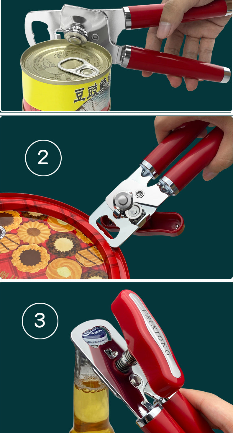 In stock new iron can knife stainless steel can opener iron can opener multifunctional can opener