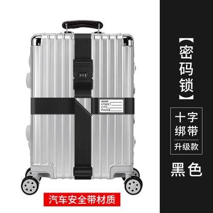 Trunk strap cross packing belt safety fixing consignment travel box protection tightening reinforcement belt binding rope