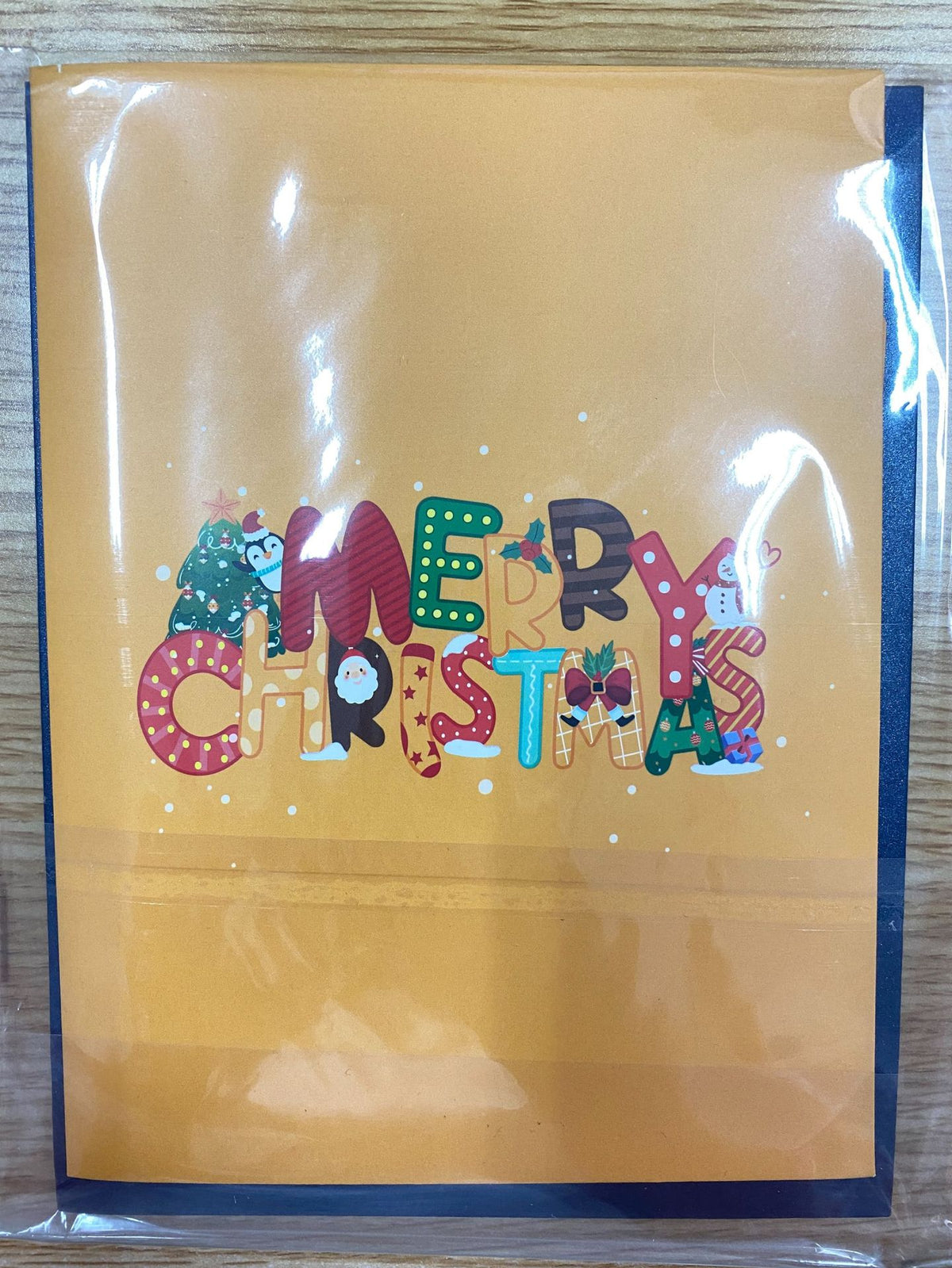 Amazon Christmas 3D greeting card paper carving creative blessing thank you message card gift paper card cardboard wholesale