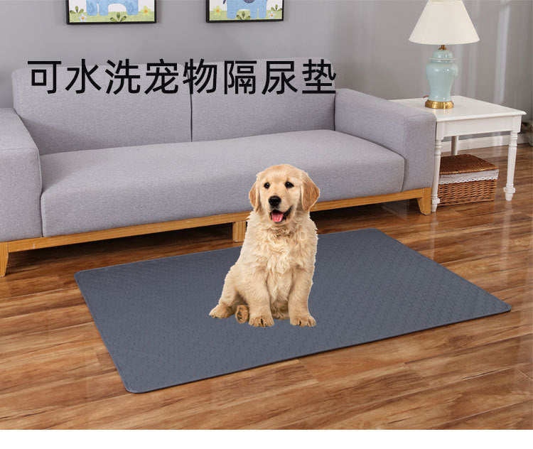 Pet Diaper Pad Washable and Reusable Dog Diaper Pad Instant Absorbent and Sliding Pet Diaper Pad Cat Training Diaper Pad