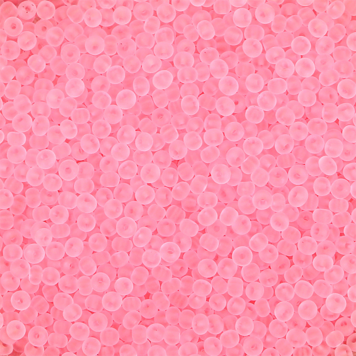High quality domestic transparent frosted rice beads loose beads handmade DIY bracelet necklace accessories material factory direct sales