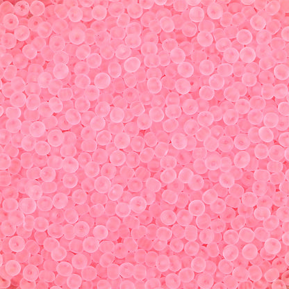 High quality domestic transparent frosted rice beads loose beads handmade DIY bracelet necklace accessories material factory direct sales