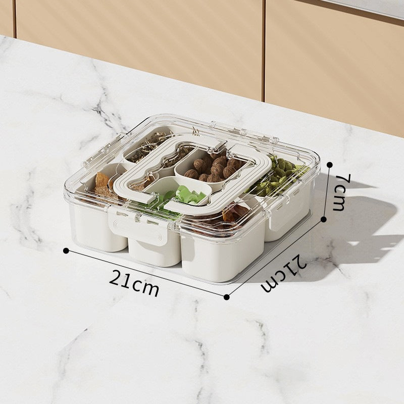 Fresh-Keeping Box Plastic Storage Thickeneded Refrigerator Dust-Proof Finishing Household Artifact Special Kitchen New Plastic Box