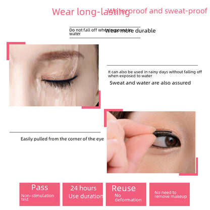 Magic Beauty Glue-free Self-adhesive False Eyelashes Studio Supernatural Simulation False Eyelashes Quick Sticker Double Glue Eyelashes