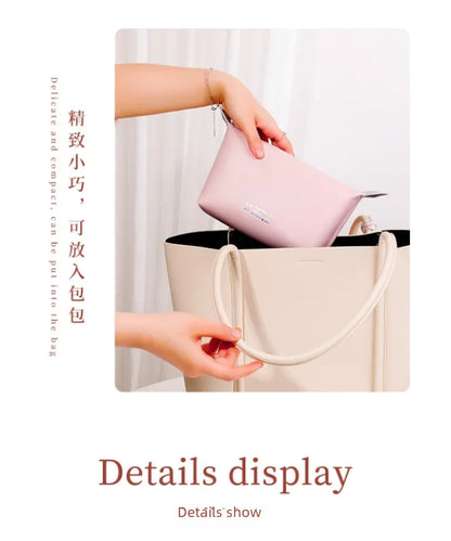 Beilian Fashion Cosmetic Bag Ins Style Pu Cosmetic Cosmetics Bag Travel Waterproof Satchel Toiletry Bag Wholesale Satchel
