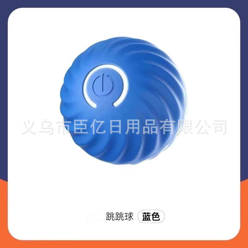 Cross-Border Cat Teaser Ball Pet Toy Ball Dog and Cat Self-Entertainment Boredom-Relief Gadget Pet Toy Cat Toy Pet Supplies