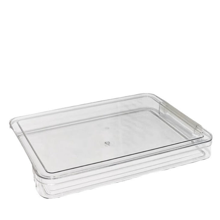 Paper storage and organizing artifact large capacity transparent plastic household registration book junior high school graduation certificate a4 file storage box