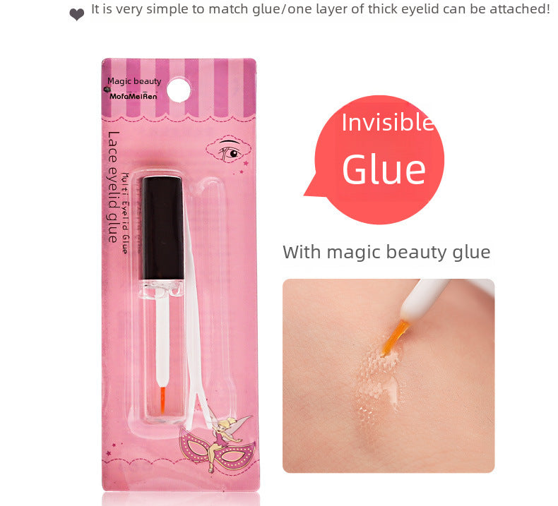 Magic Beauty Lace Double Eyelid Sticker Natural Invisible Traceless Beauty Sticker Mesh Olive-Shaped Eyelid Sticker