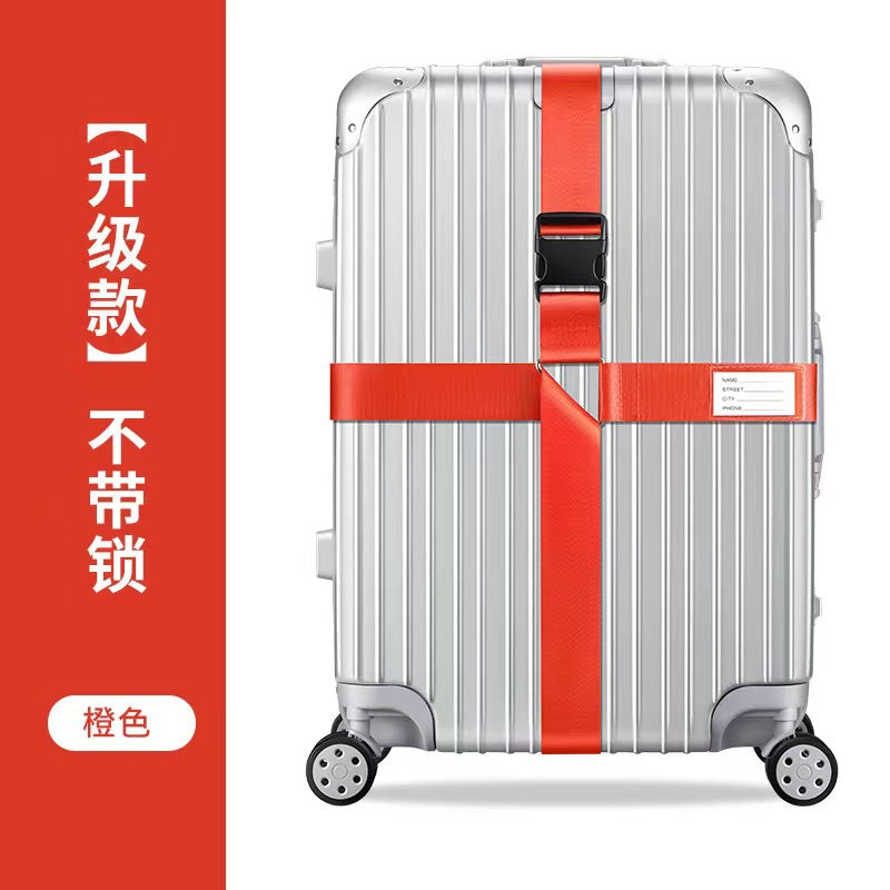 Trunk strap cross packing belt safety fixing consignment travel box protection tightening reinforcement belt binding rope