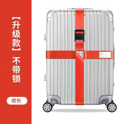 Trunk strap cross packing belt safety fixing consignment travel box protection tightening reinforcement belt binding rope