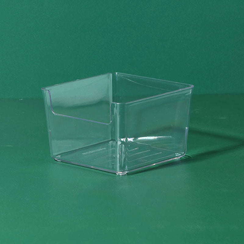 Mirror cabinet acrylic sundries stationery pencil storage box finishing box narrow strip storage transparent note hand account