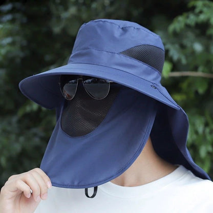 Fishing hat men's sun protection sun hat mountaineering hat men's summer UV protection sun hat summer fisherman hat