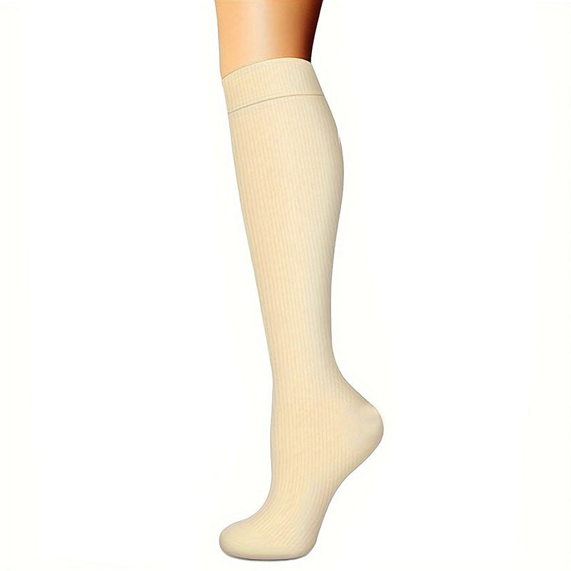 Cross-border calf compression socks sports stockings Amazon compression socks European and American pressure calf socks riding thin leg socks