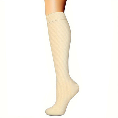 Cross-border calf compression socks sports stockings Amazon compression socks European and American pressure calf socks riding thin leg socks