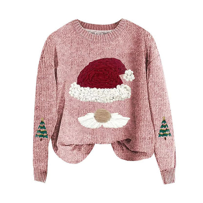 Ebay Amazon Autumn and Winter New European and American Christmas Sweater Loose Pullover Knitted Top All-match Casual Sweater